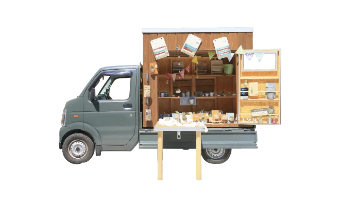 58Series　58TRUCK小屋トラック 移動できる小屋