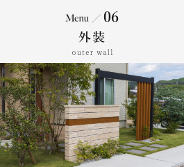Menu06 外装 outer wall