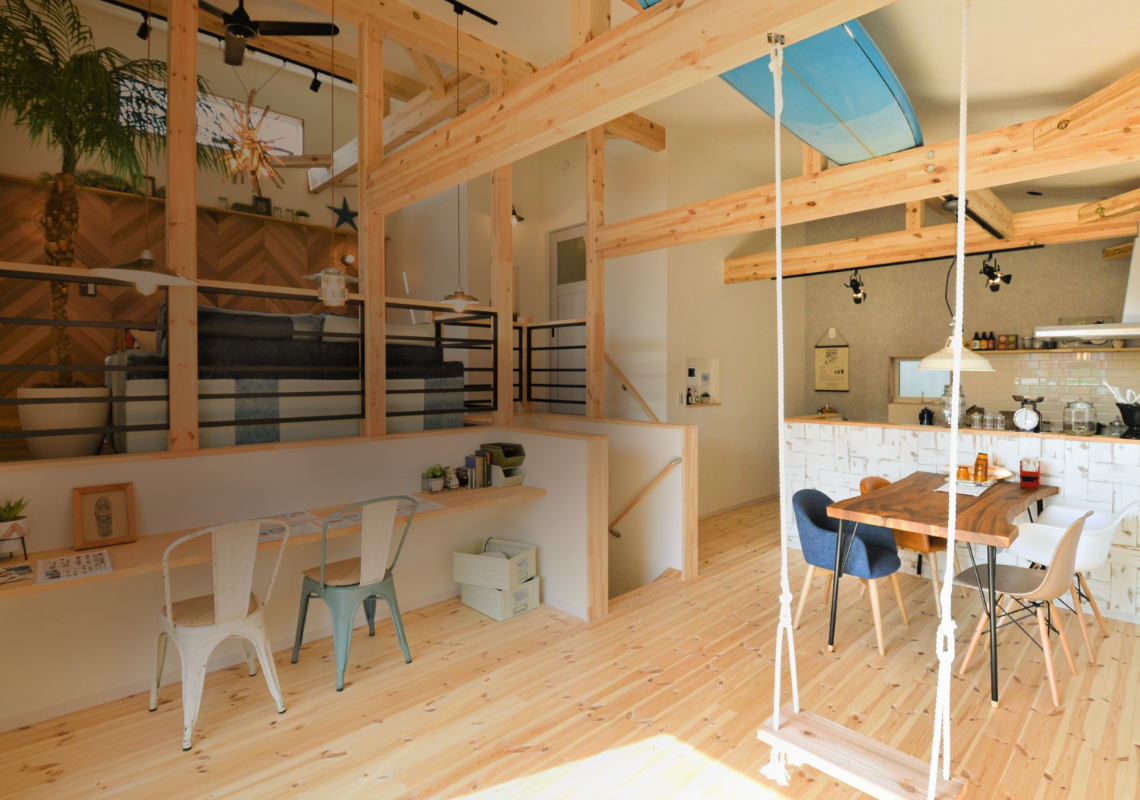 02.リゾートライクなちょっとオシャレな建売住宅